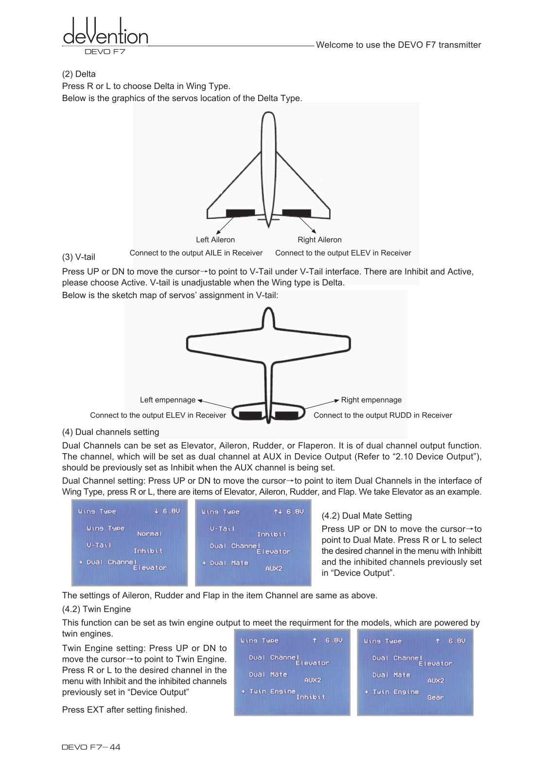 GuangZhou Walkera Technology DEVO-F7 Users Manual