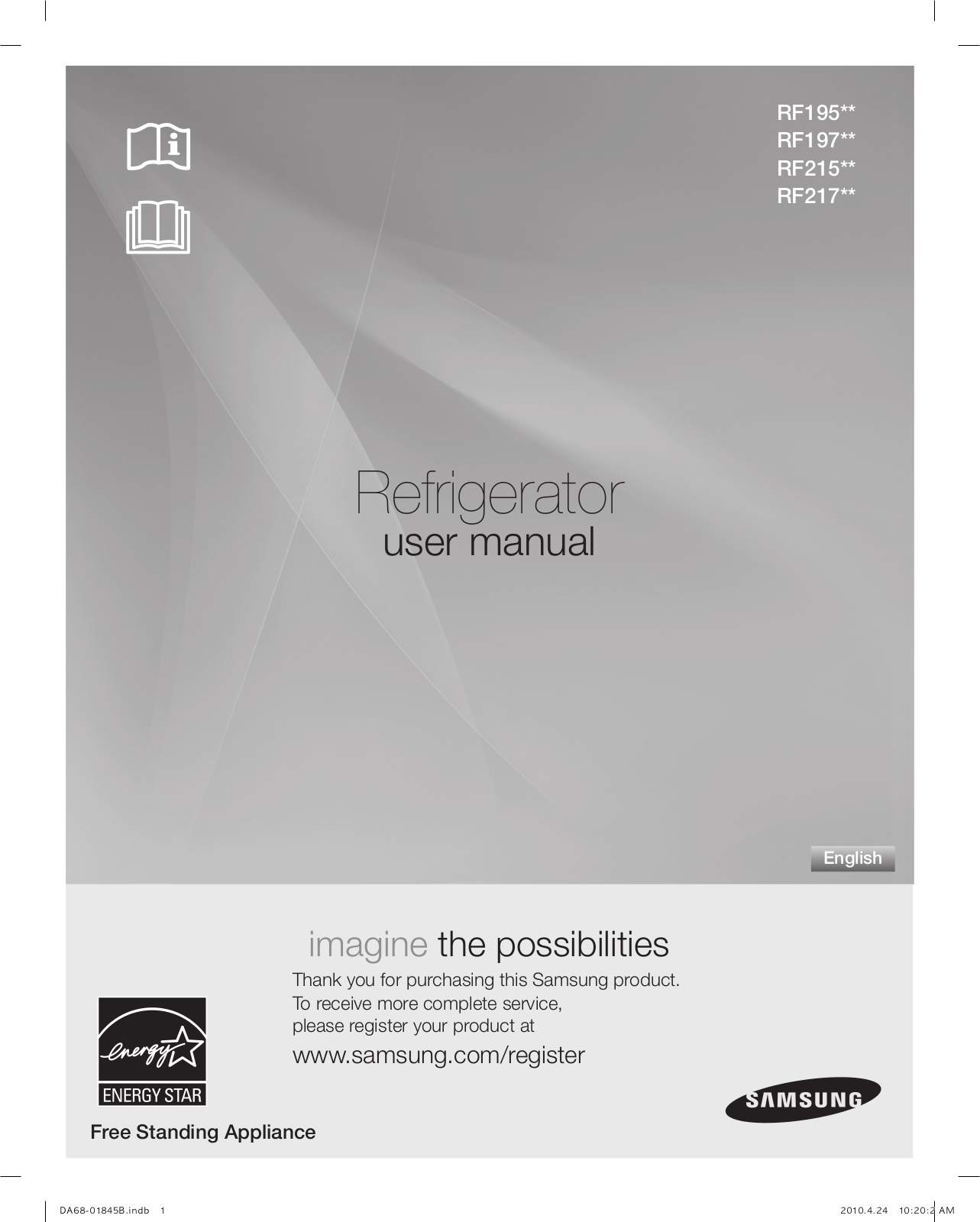 Samsung RF195, RF197, RF217, RF215 User Manual