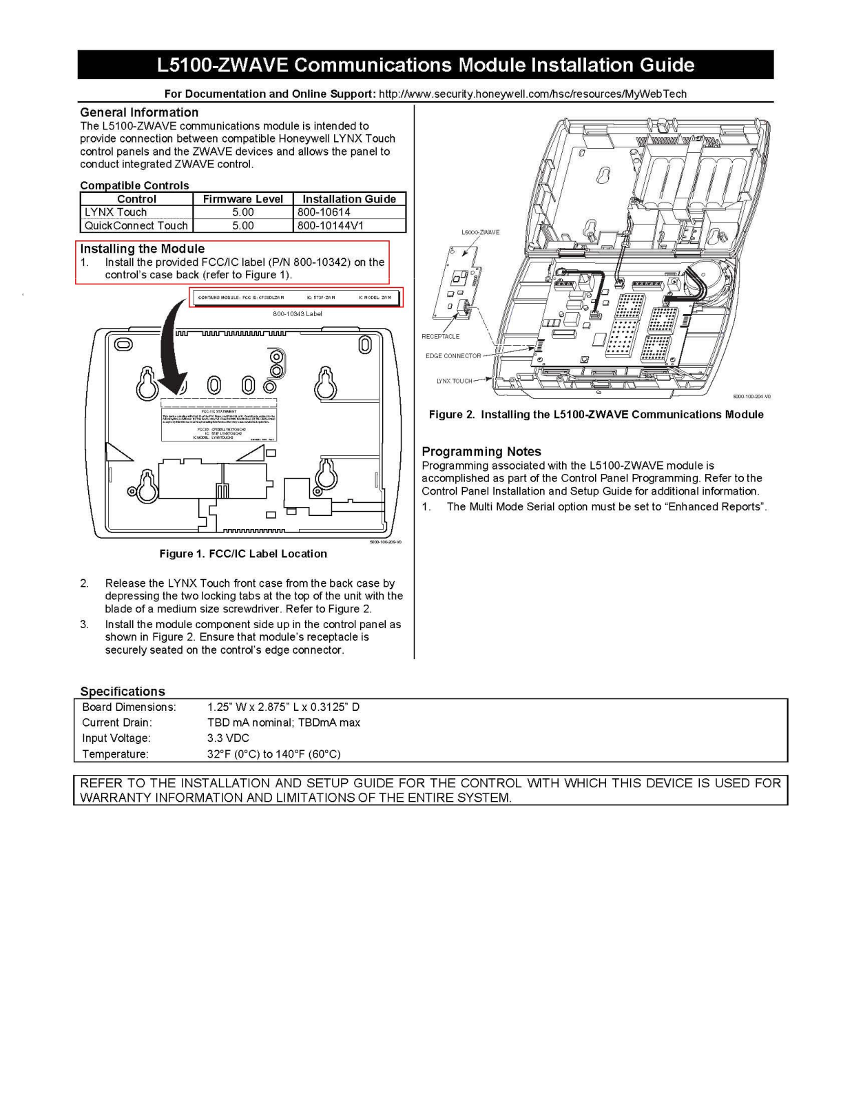 Ademco 8DLZWM Users Manual