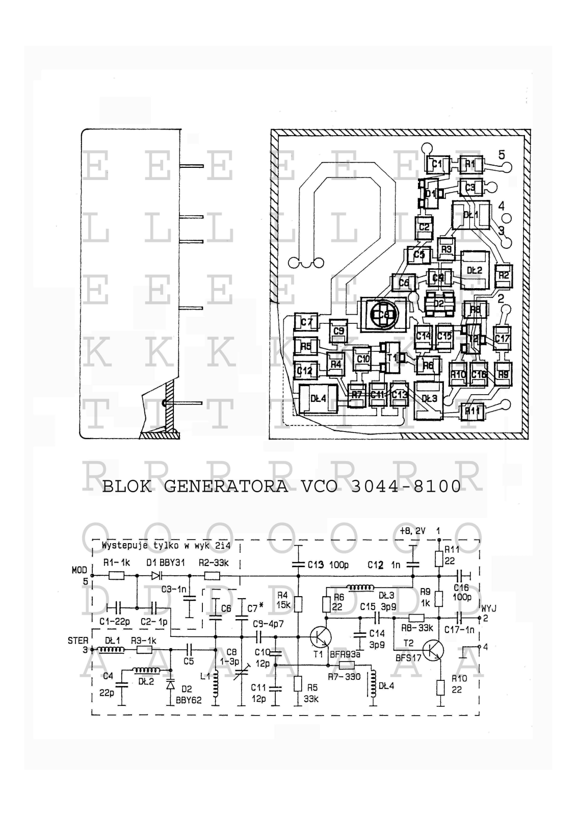 Inne Radmor 3044 User Manual