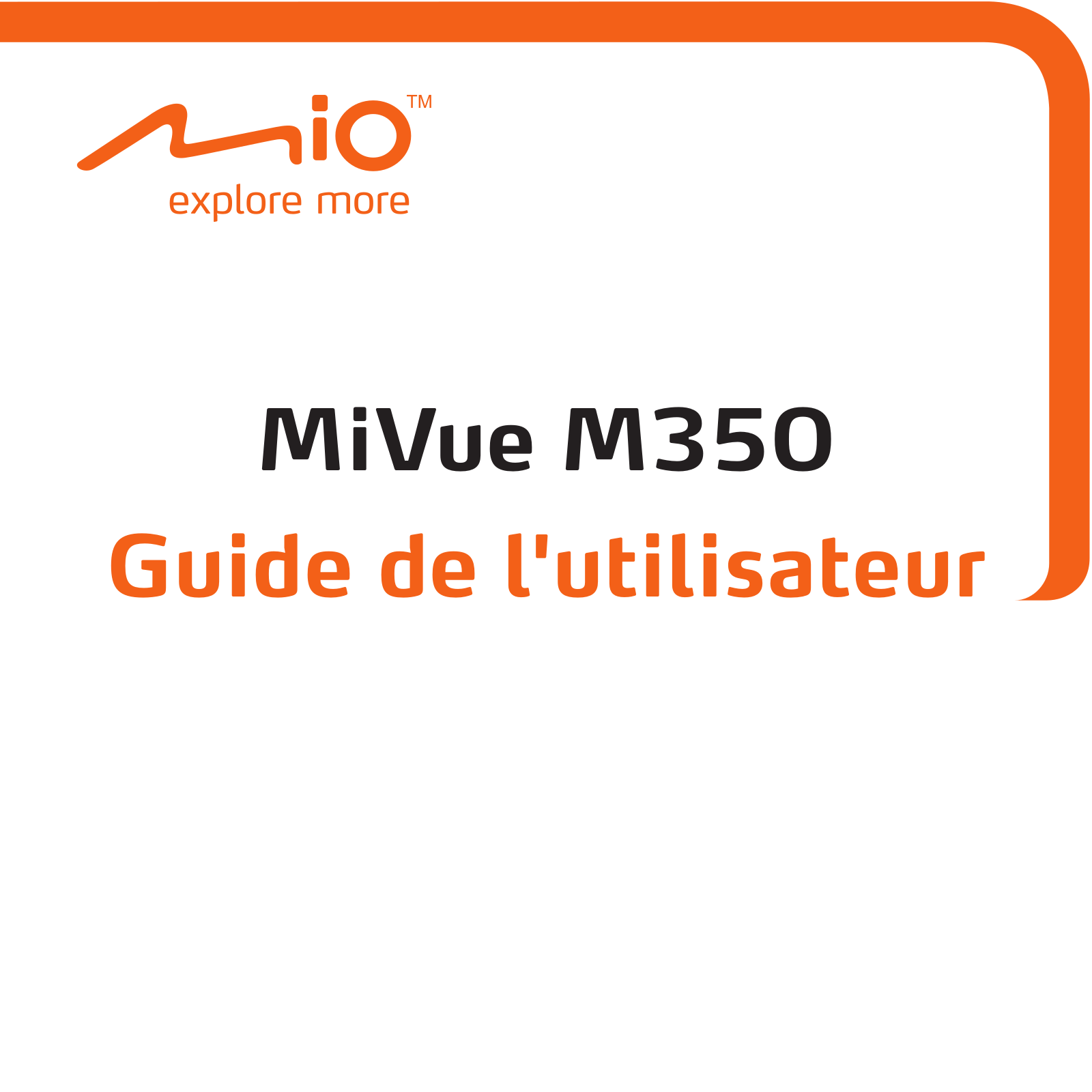 MIO M350 Instruction Manual