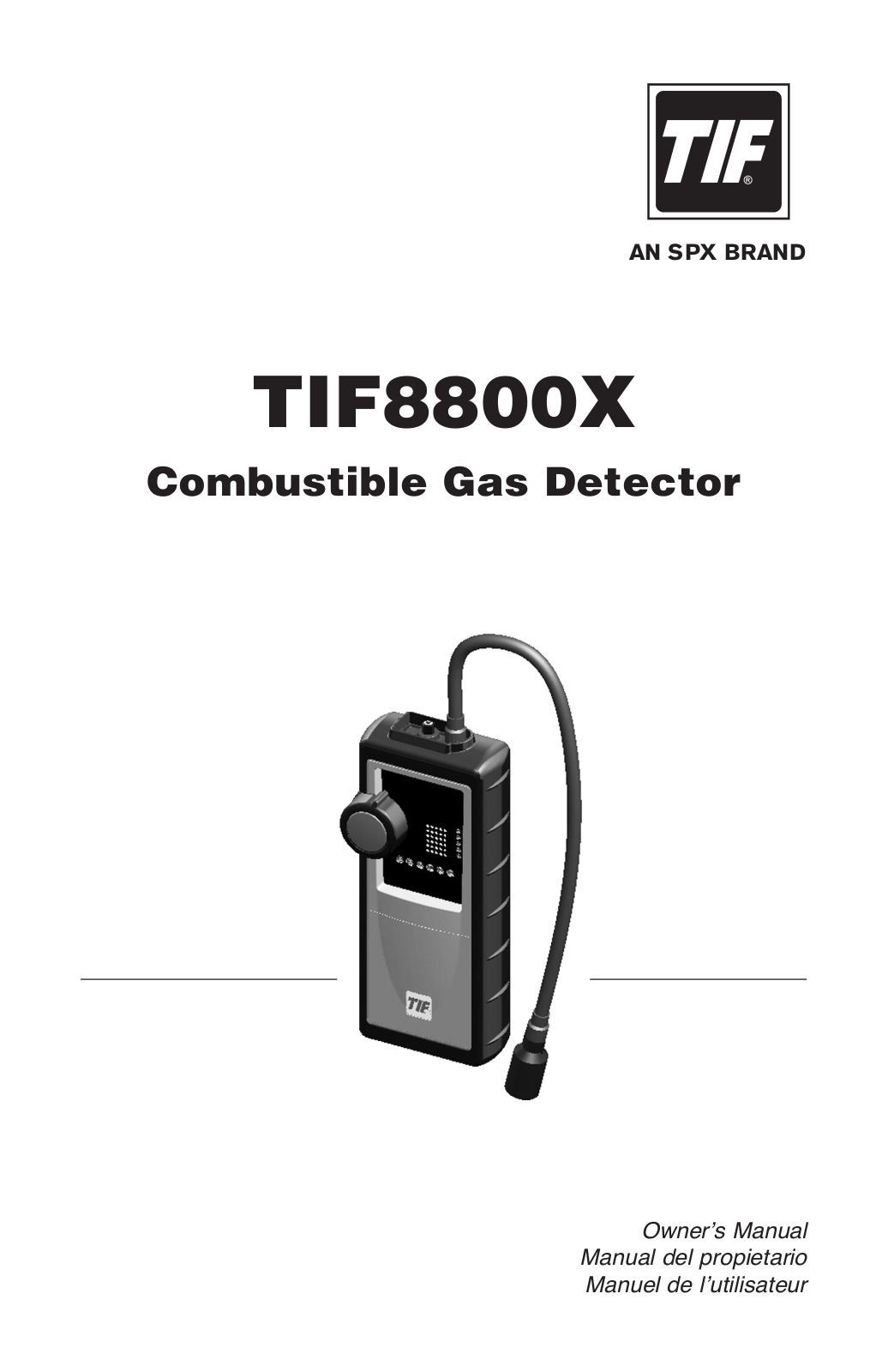 Tif TIF8800X User Manual