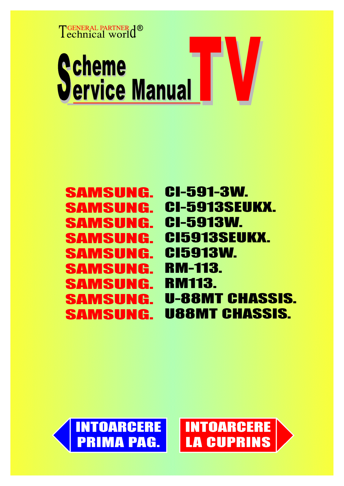 Samsung U88MT Schematic