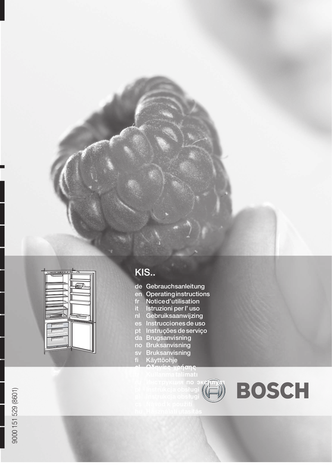 BOSCH KIS 38A50 User Manual