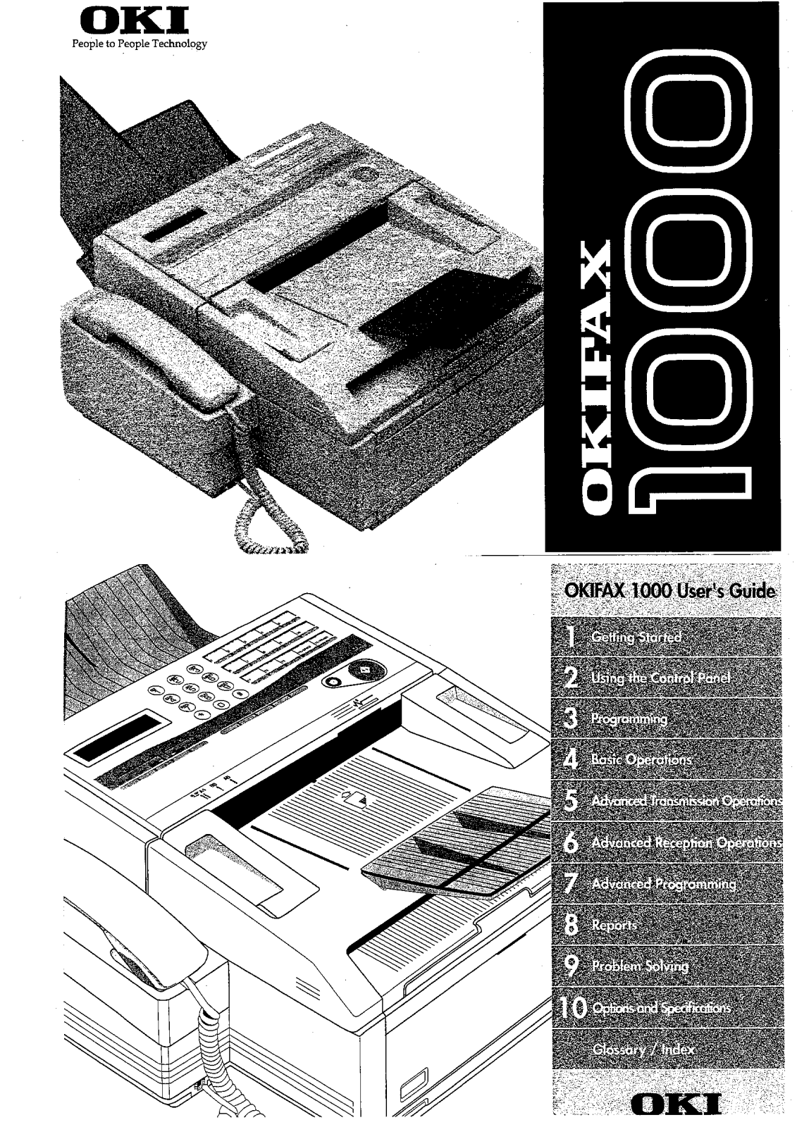 OKI OKIFAX 1000 User Guide