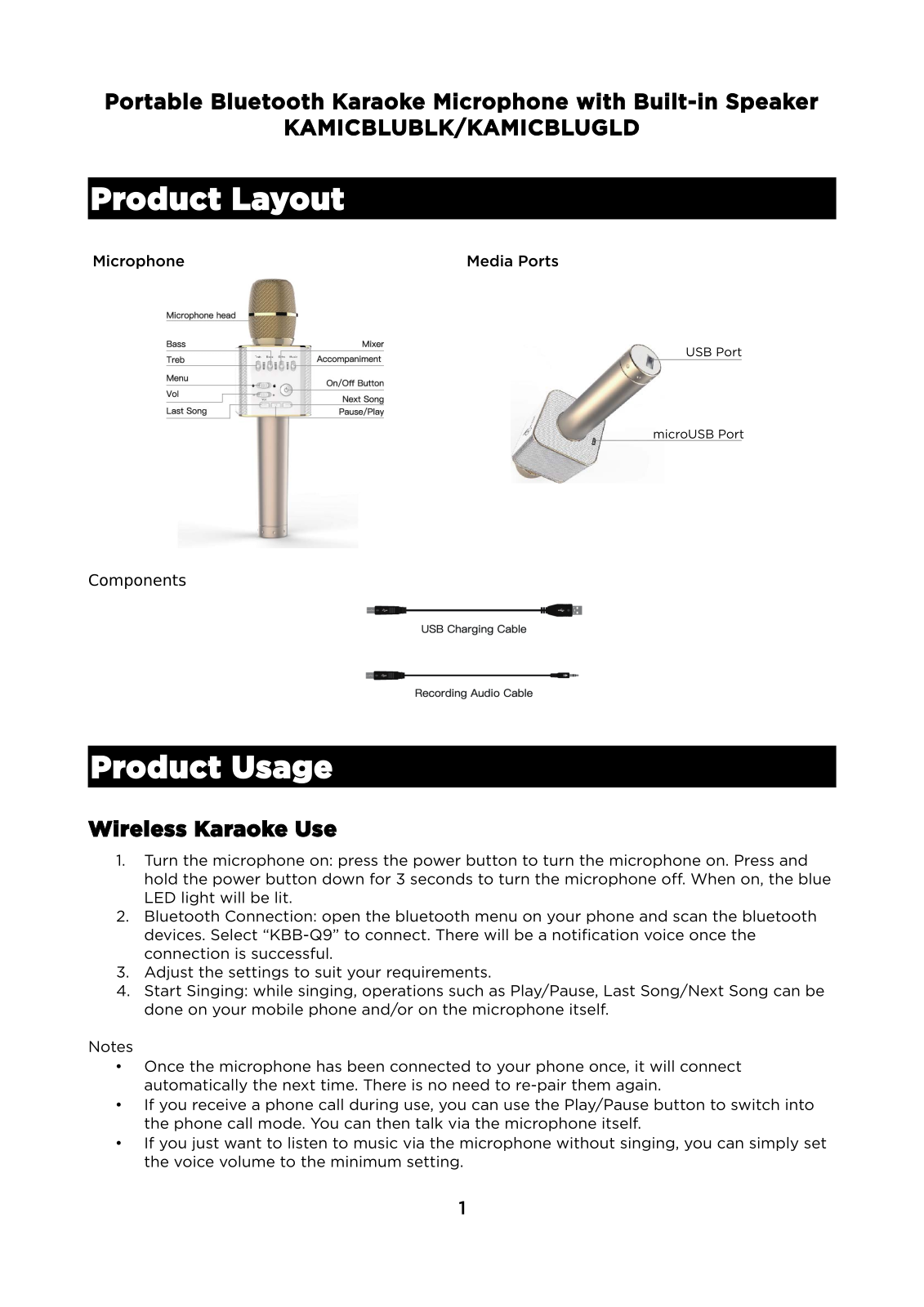 Kogan KAMICBLUGLD User Manual - ManualMachine.com
