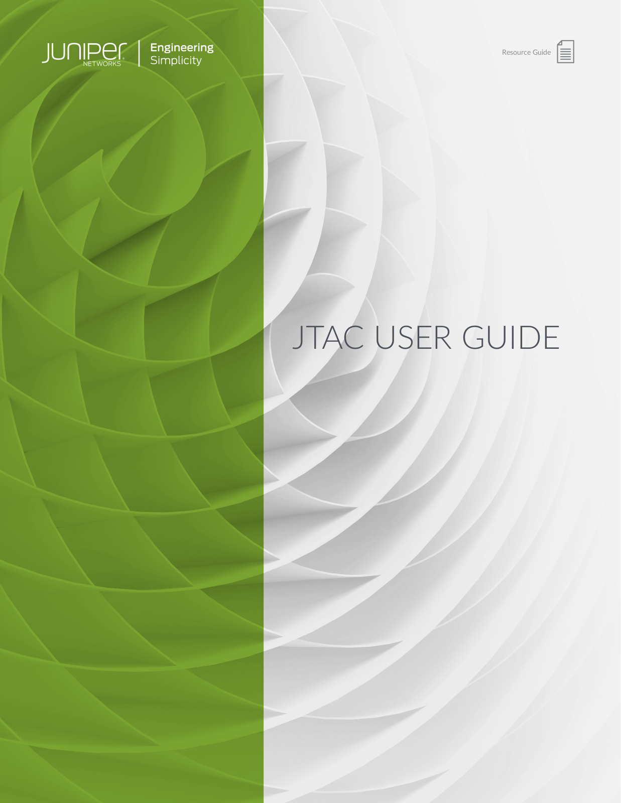 Juniper JTAC User Manual