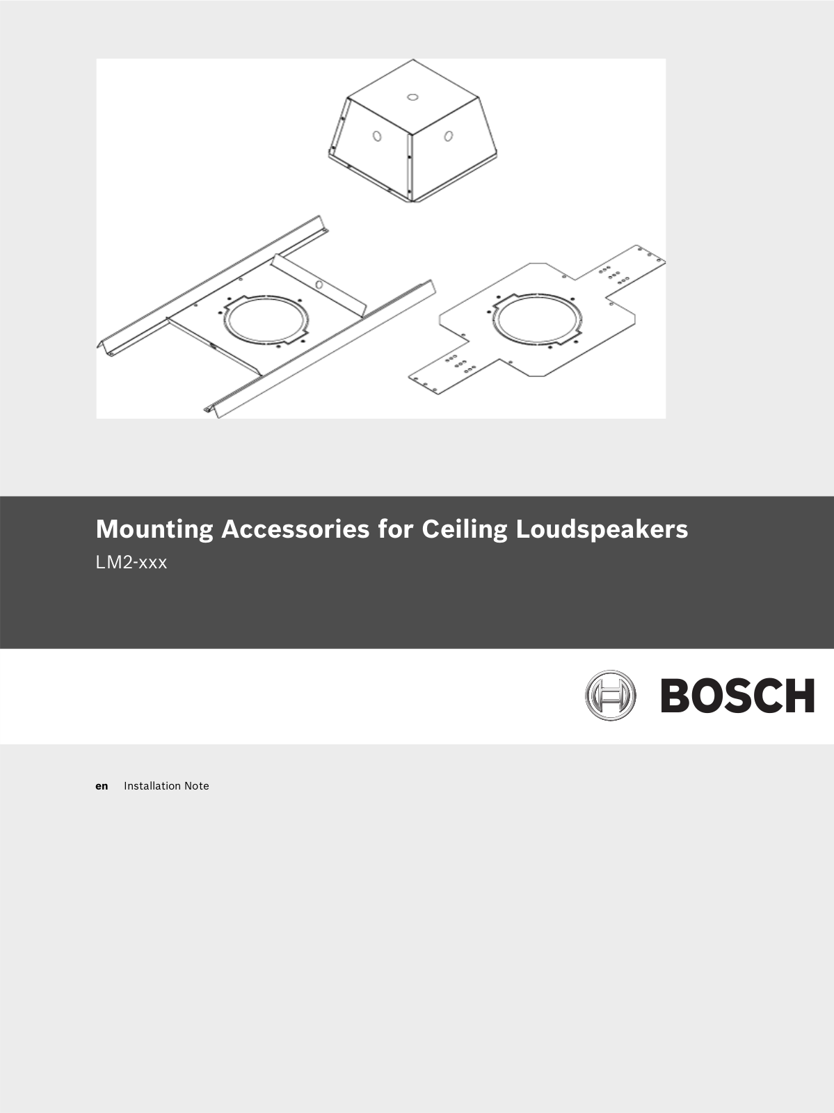 Bosch LM2-TB, LM2-BB Installation Guide