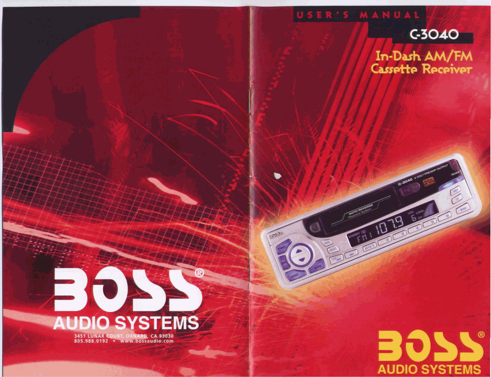 Boss C-3040 User Manual