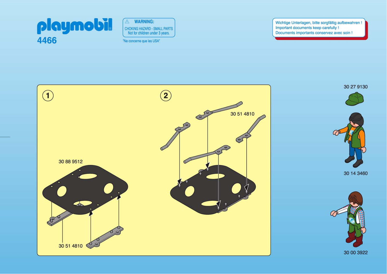 Playmobil 4466 Instructions