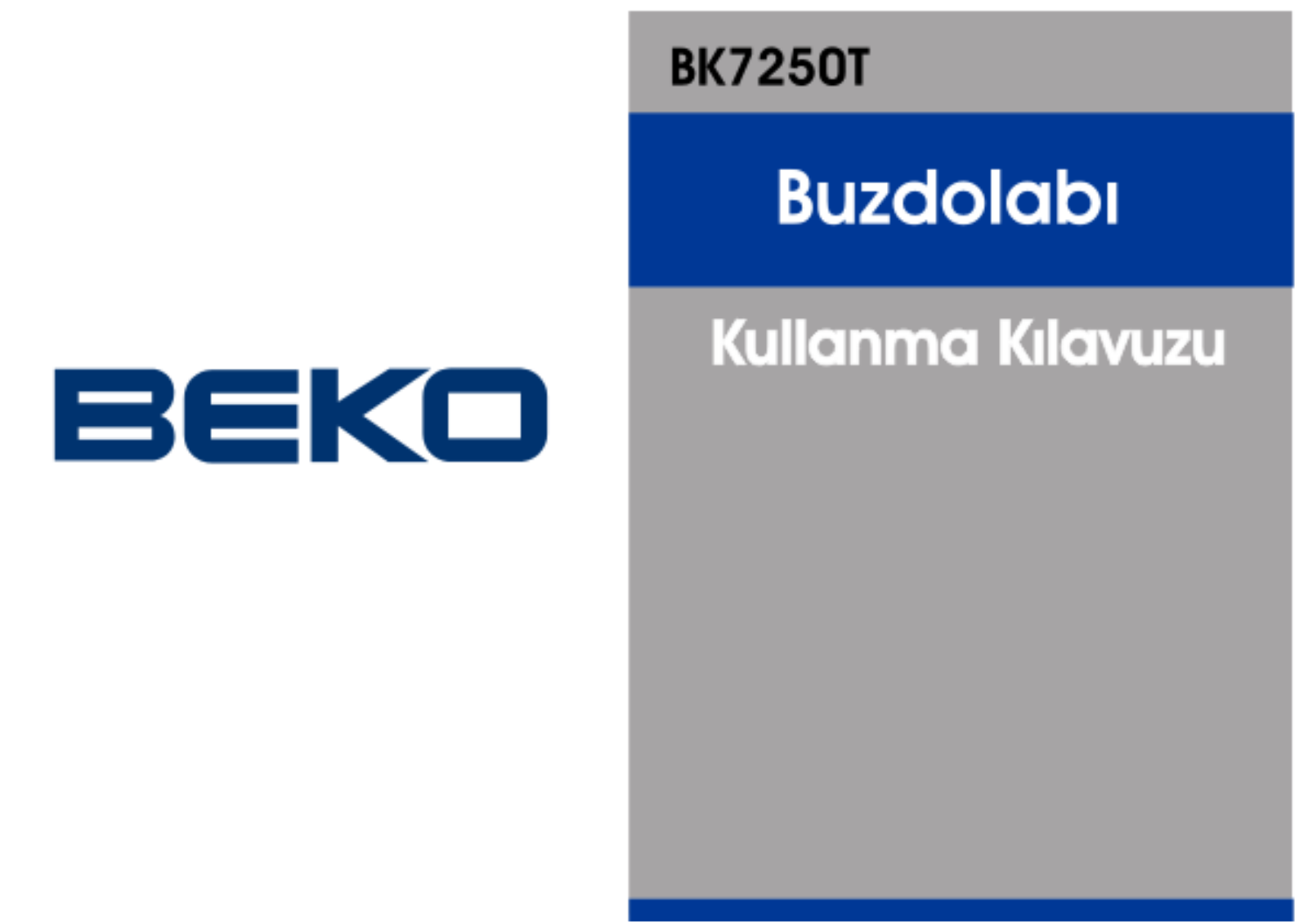 Beko BK 7250 T User Manual