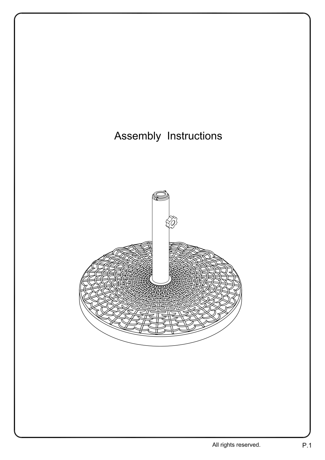 Alcott Hill W006705461 Assembly Instructions - ManualMachine.com