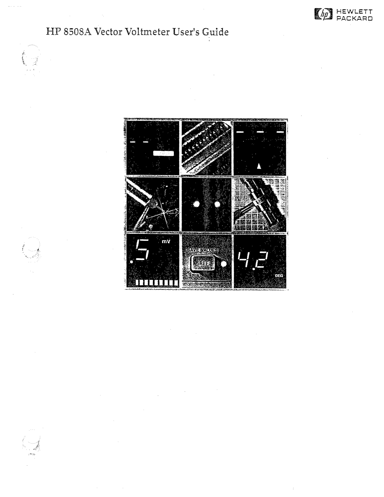 HP (Hewlett-Packard) 8308A User Manual