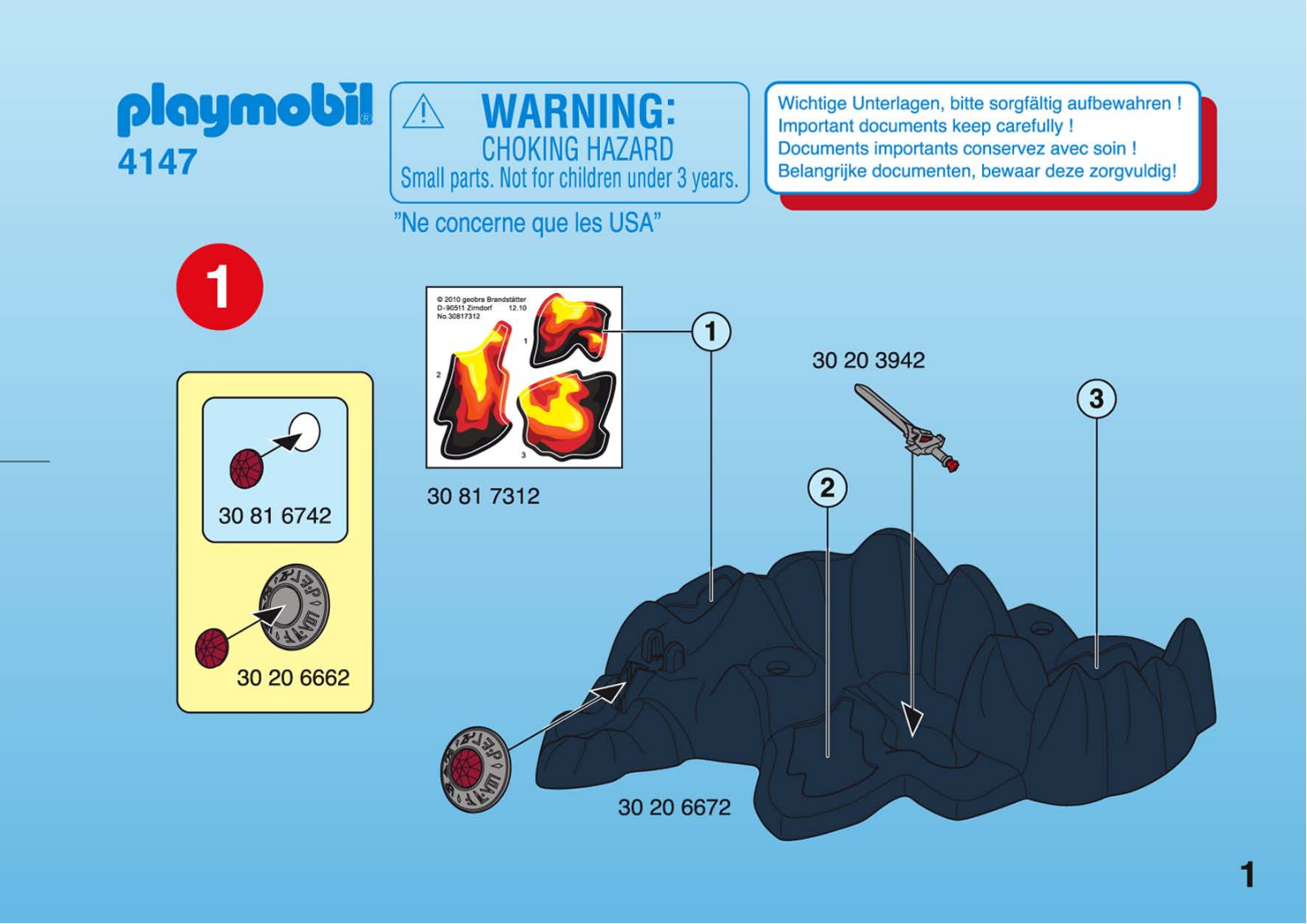 Playmobil 4147 Instructions