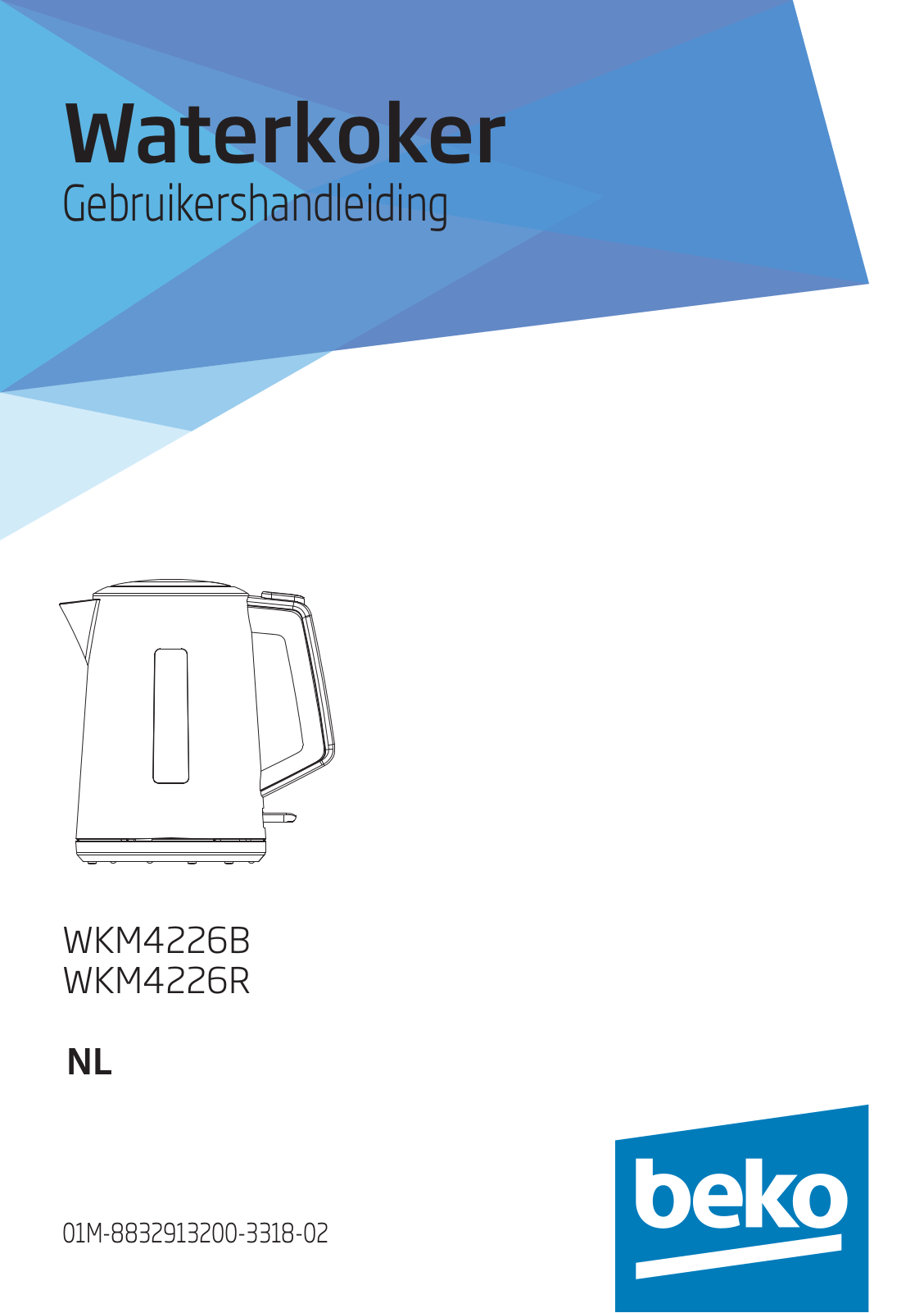 Beko WKM4226R, WKM4226B User manual