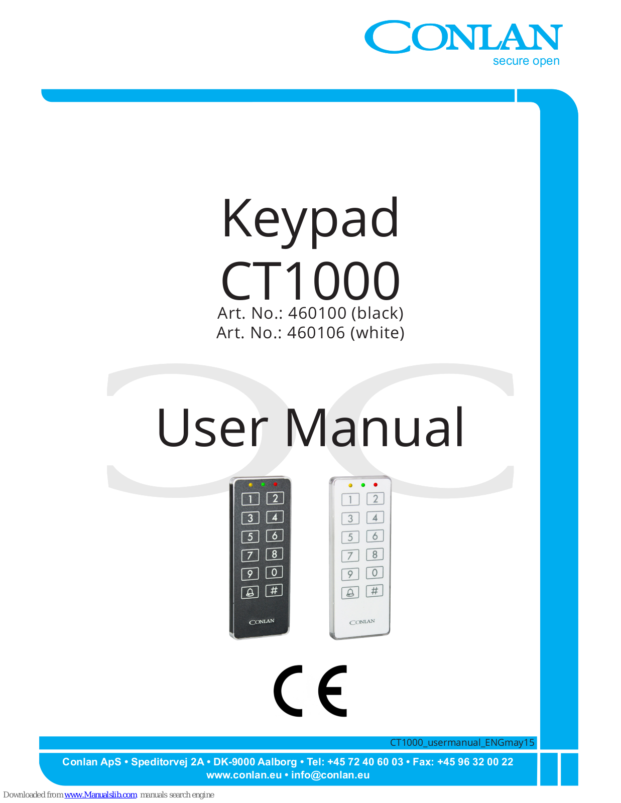 Conlan CT1000 User Manual - ManualMachine.com