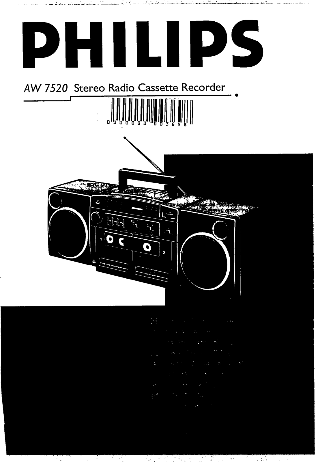 Philips AW7520/01, AW7520 User Manual