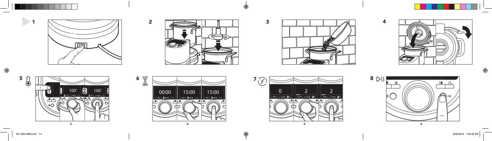 KitchenAid 5KCF0201 Quick Start Guide