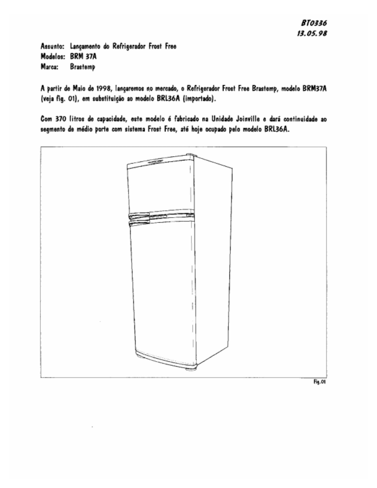 Brastemp BRE48D User Manual