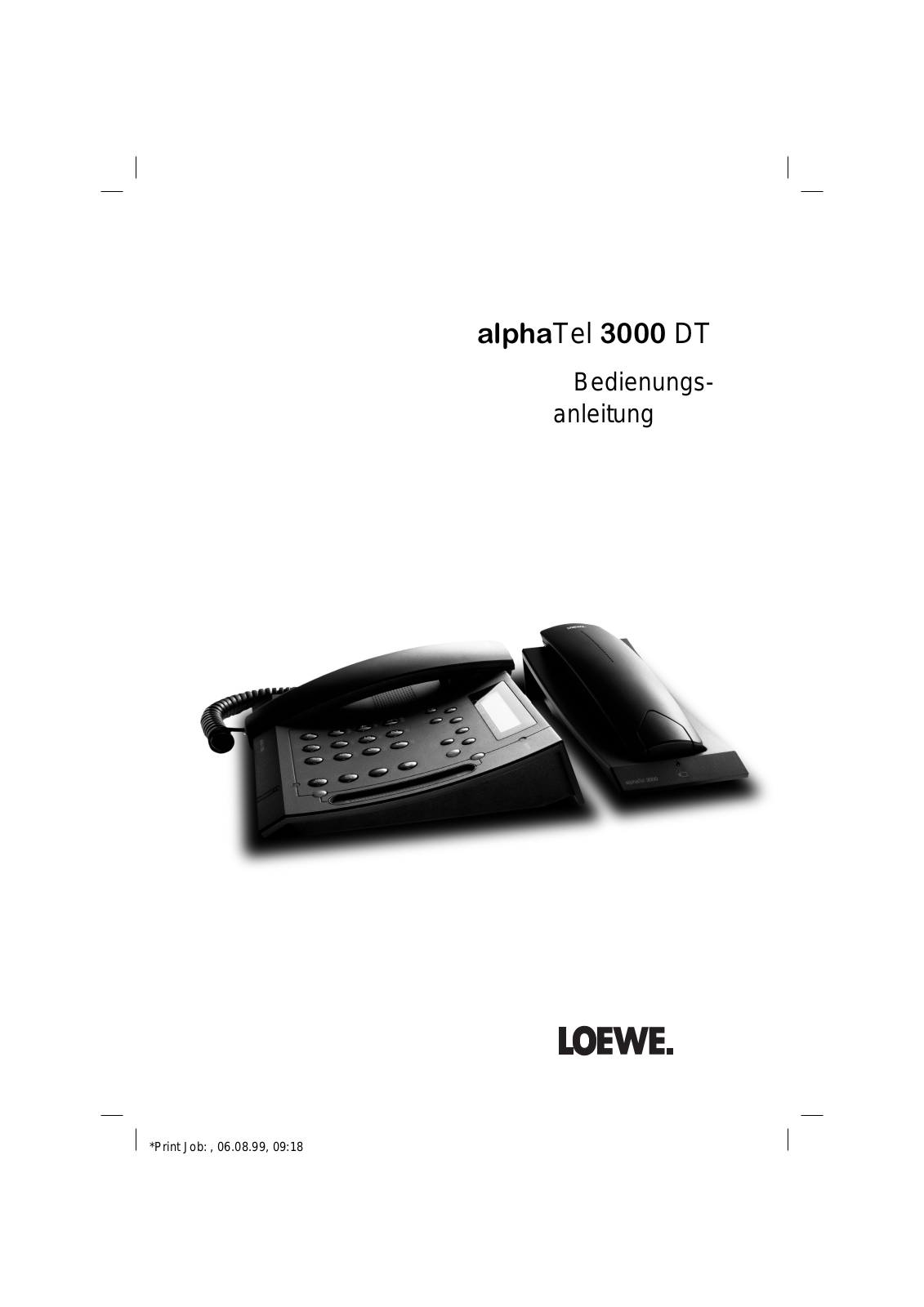 Loewe 3000 DT User Manual