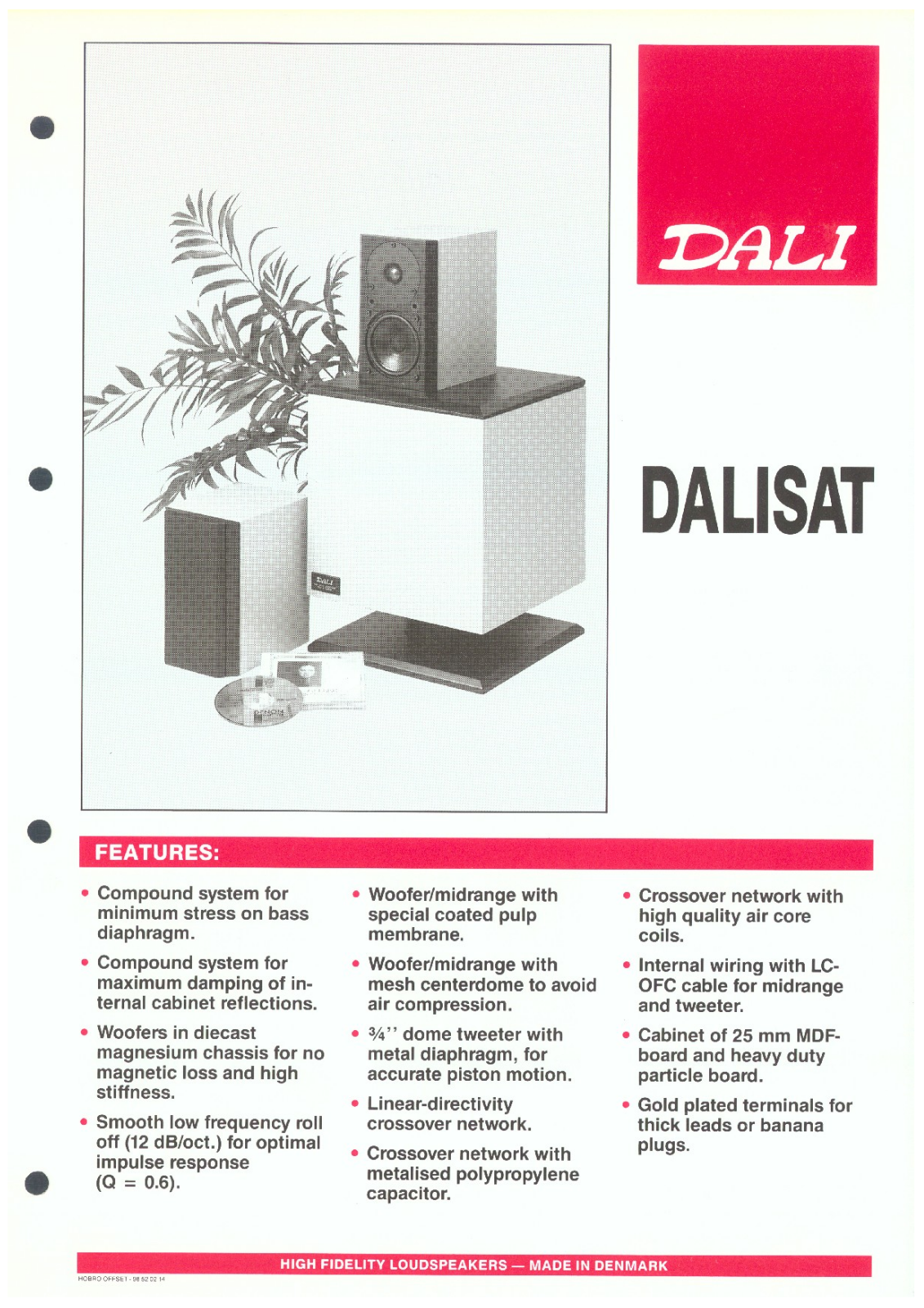 Dali SAT Brochure