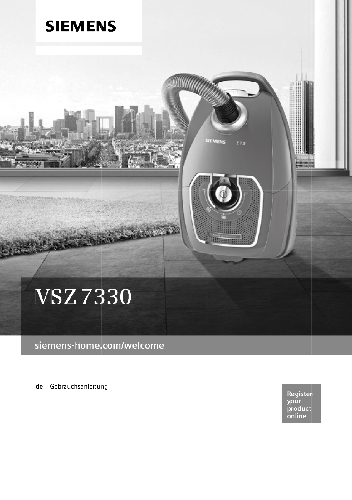 Siemens VSZ7330 User Manual