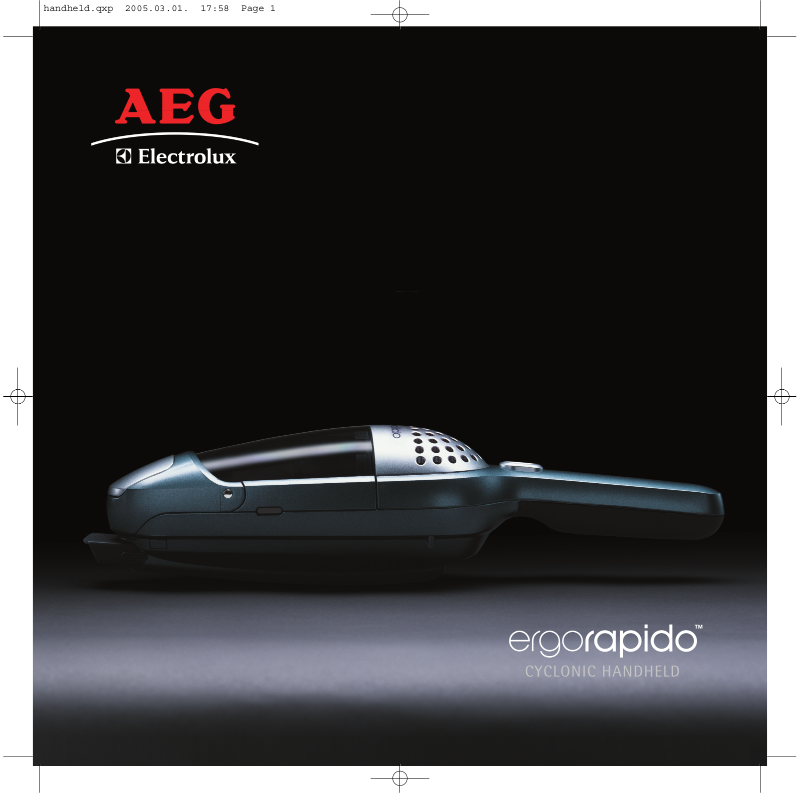 ELECTROLUX AG72 User Manual