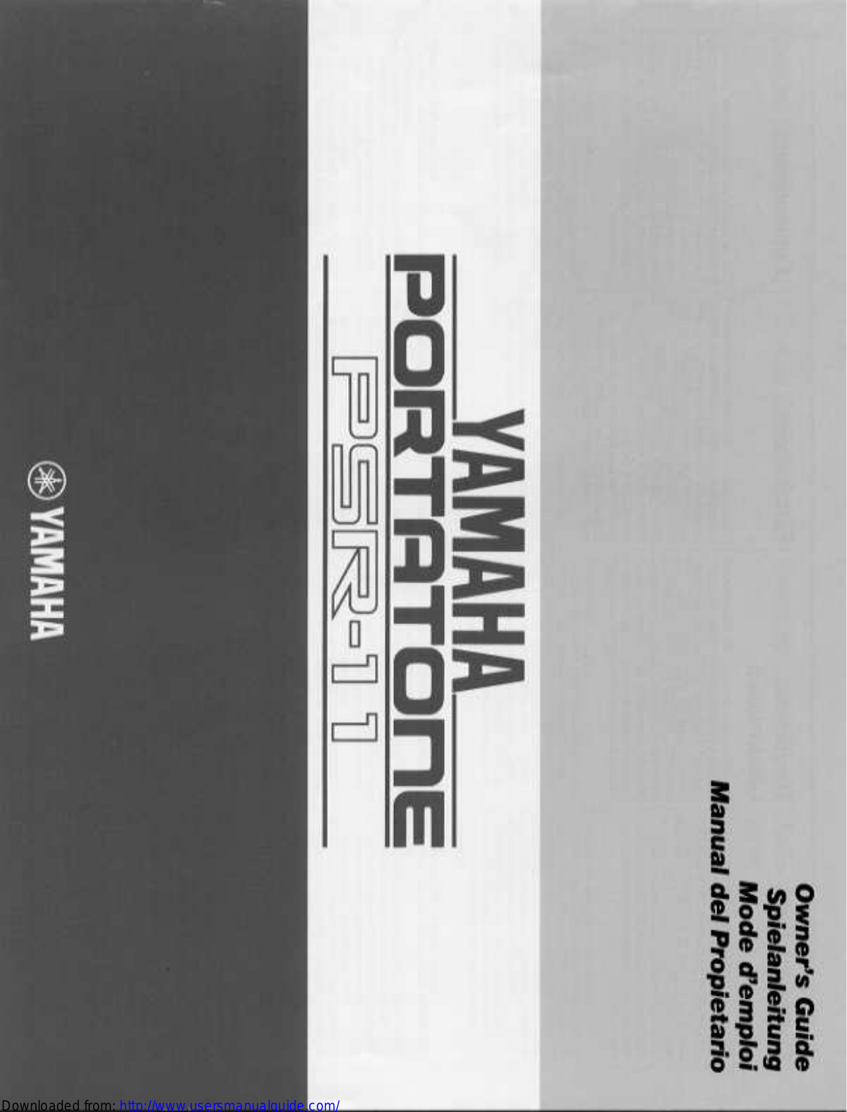 Yamaha Audio PSR-11 User Manual