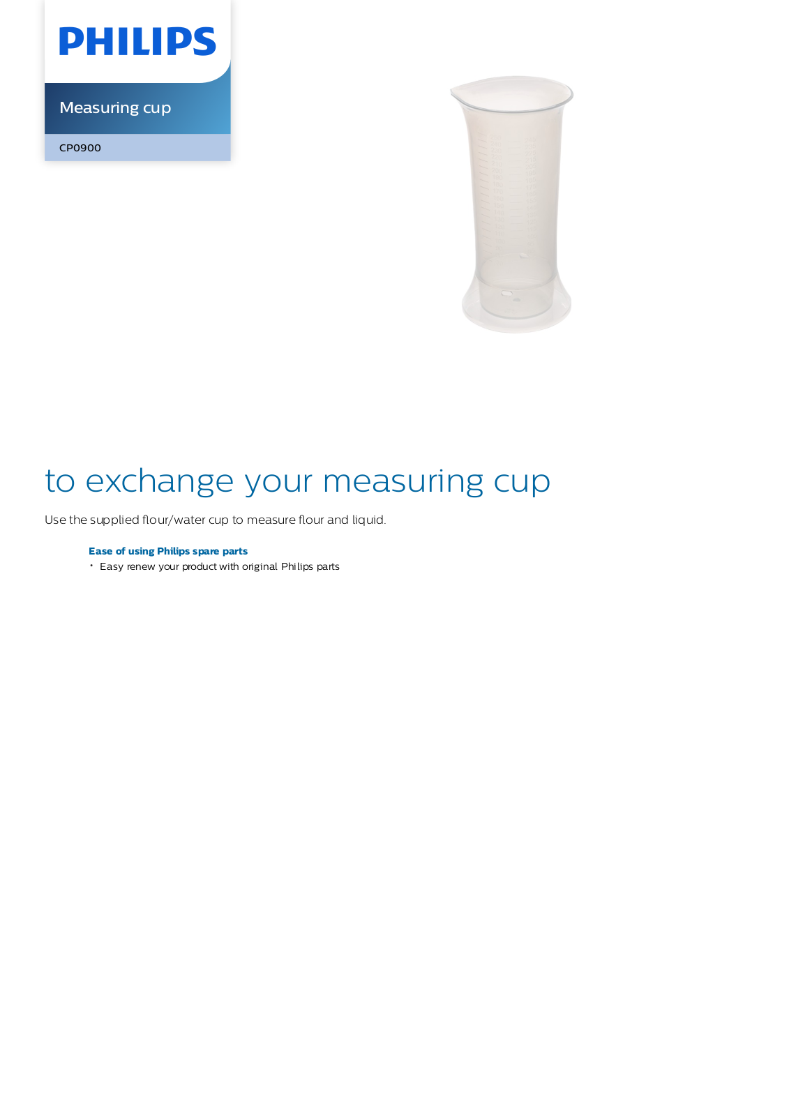 Philips CP0900/01 leaflet - ManualMachine.com