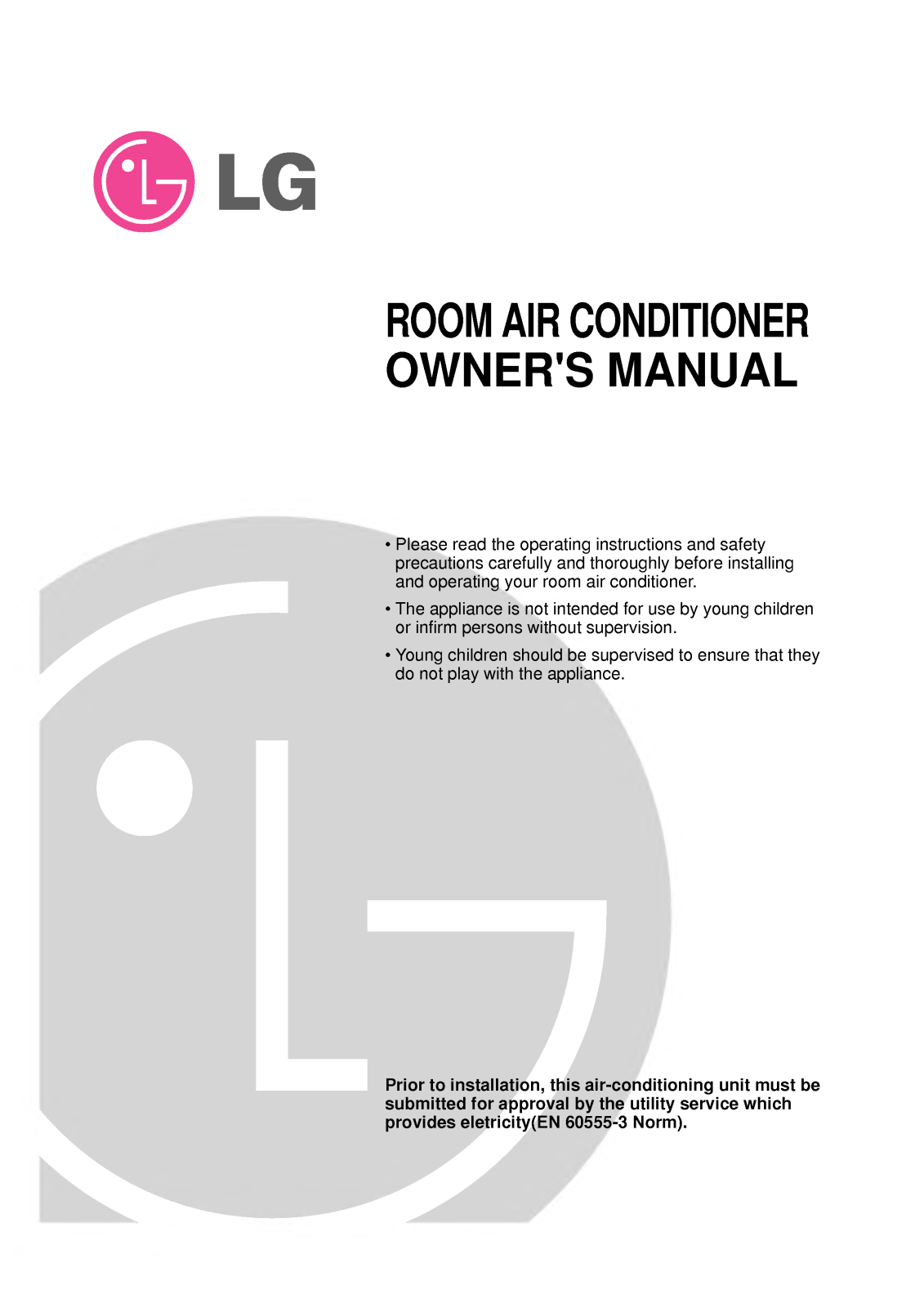 LG LW-C1269CL User Manual