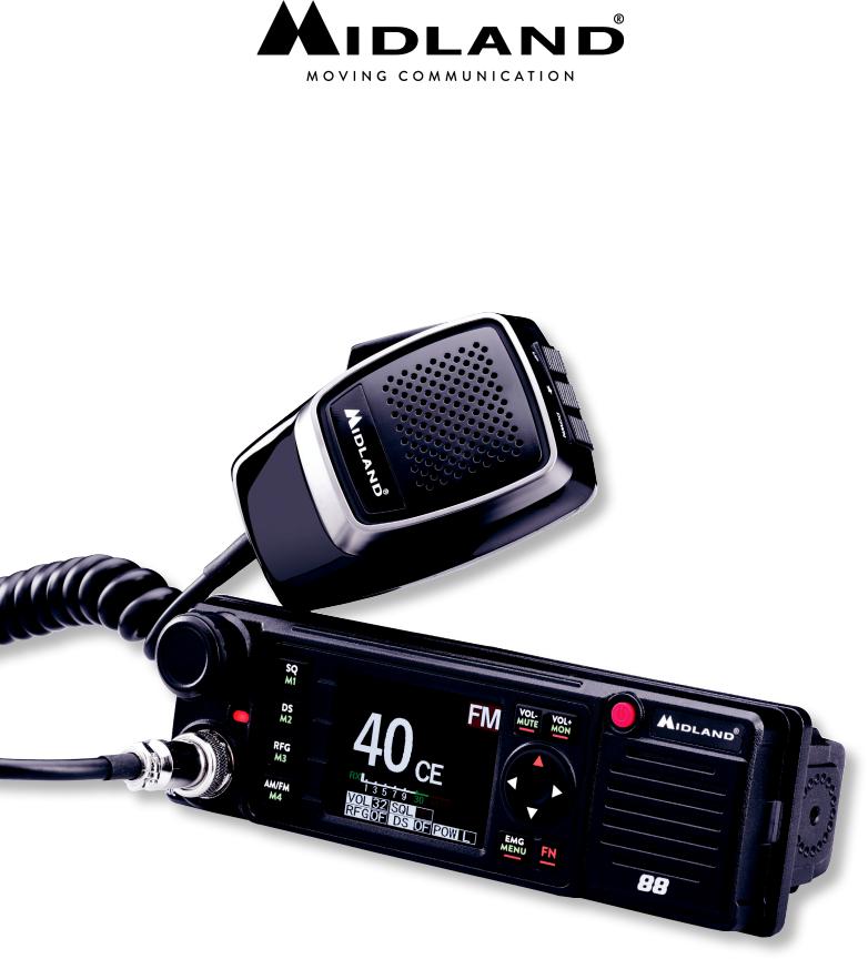 Midland M-88 User guide