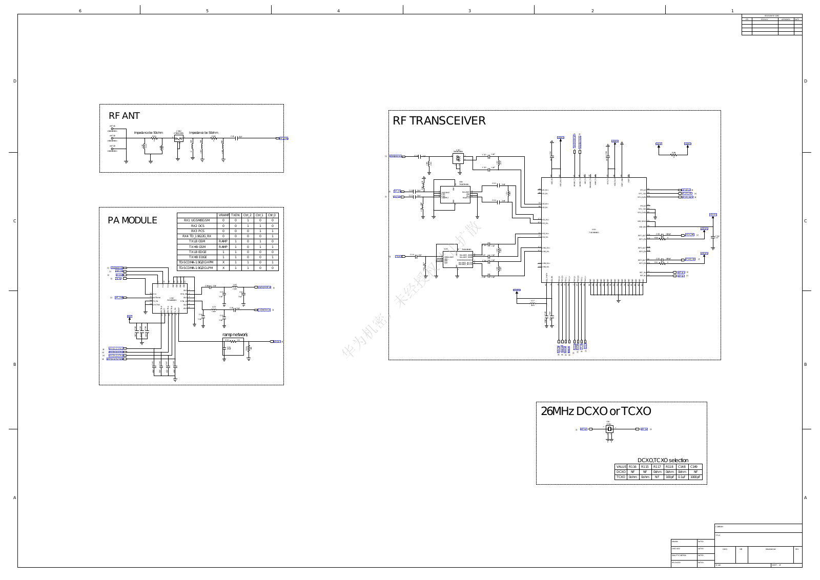 Huawei Y320 Schematics