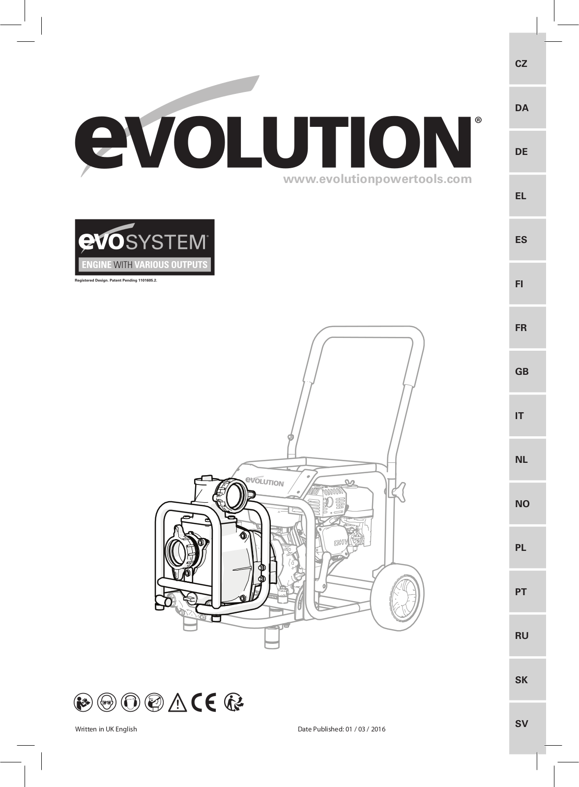 Evolution DWP1000 User Manual