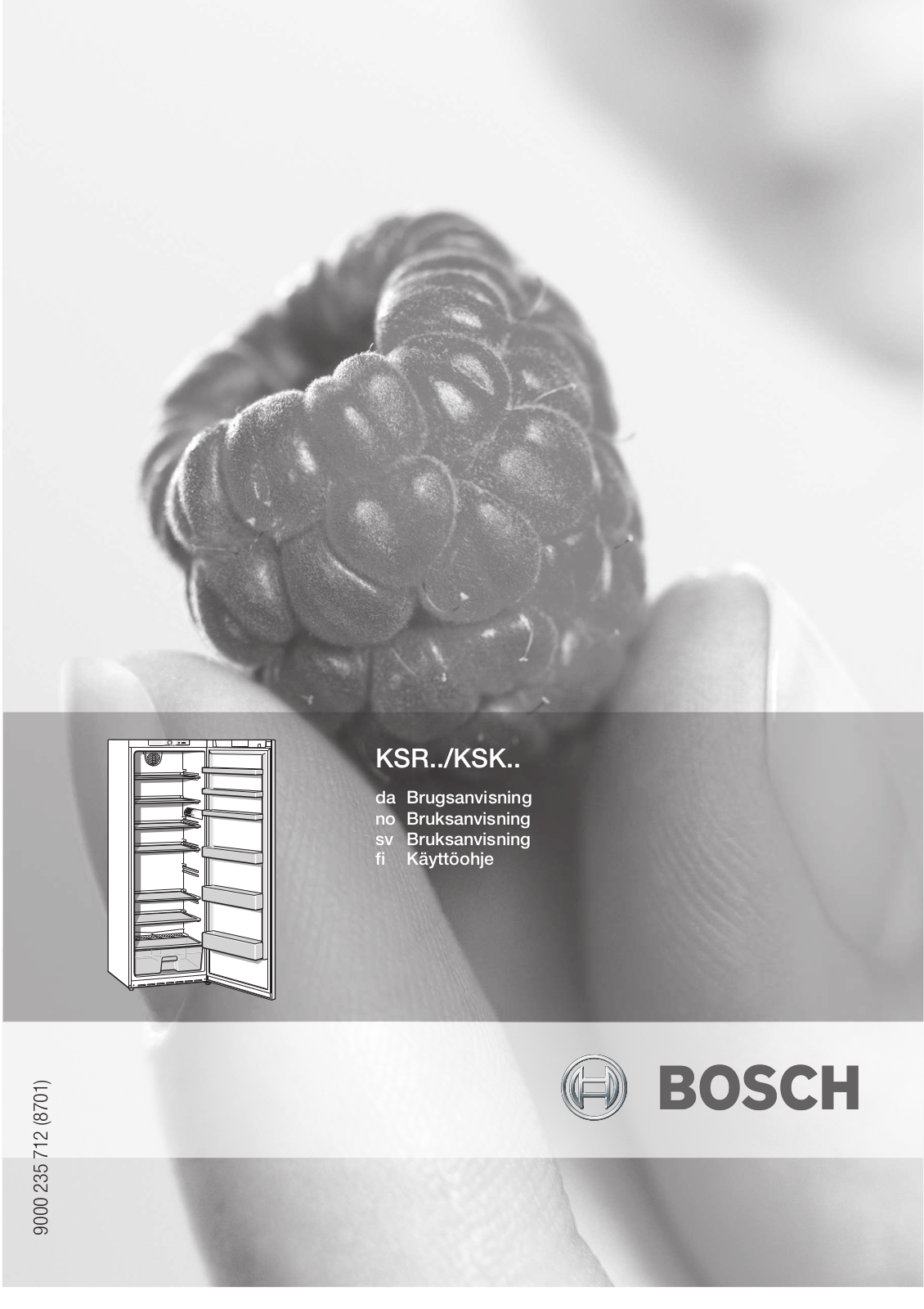 Bosch KSK35N00, KSK38N41, KSK38N40, KSK34N00, KSK34N00HH Manual
