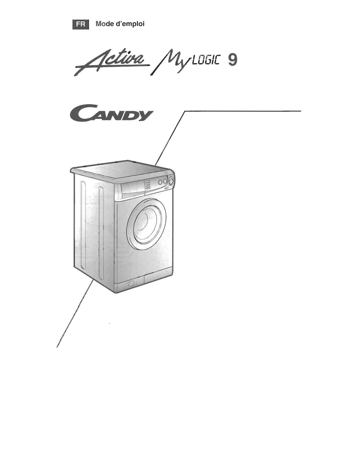 Candy MYLOGIC 9 User Manual