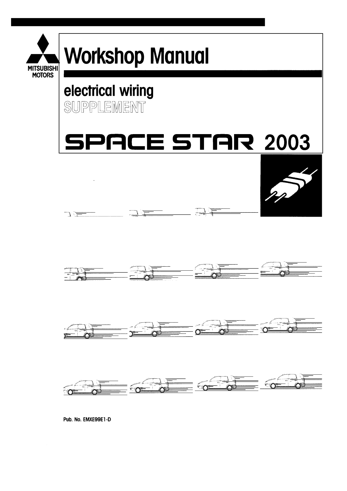 Mitsubishi Space Star 2003 User Manual