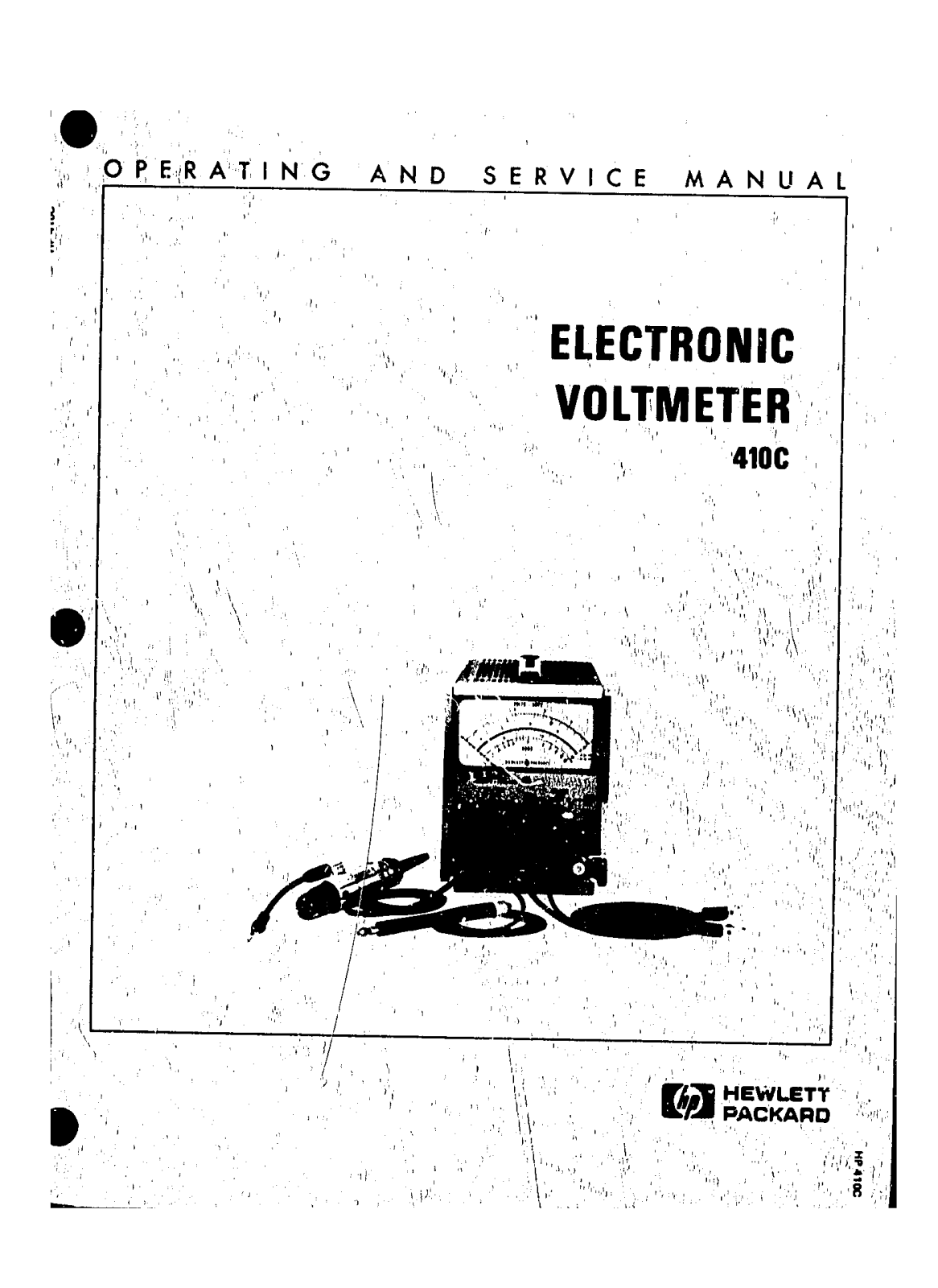 HP 410C Service manual