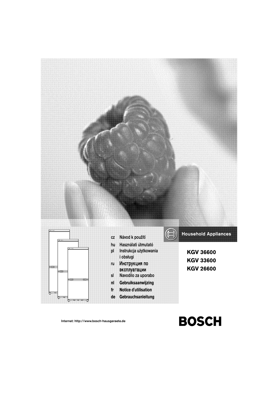 Bosch KGV33600 User Manual