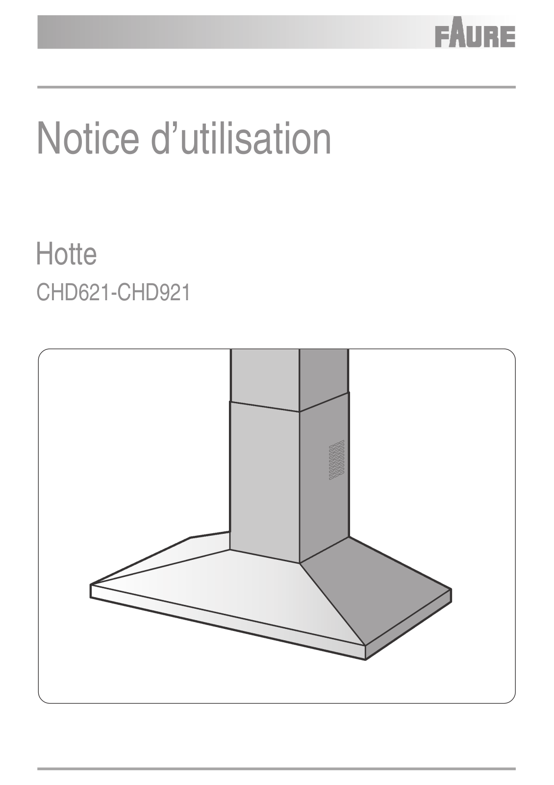 FAURE CHD621 User Manual