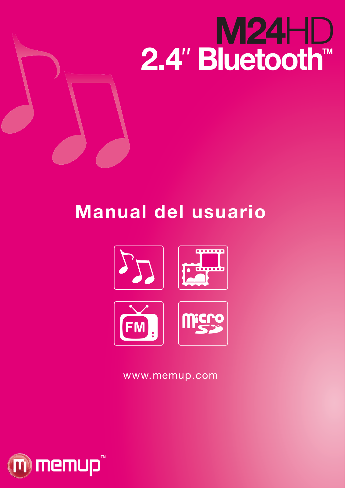 Memup M24 HD Instruction Manual