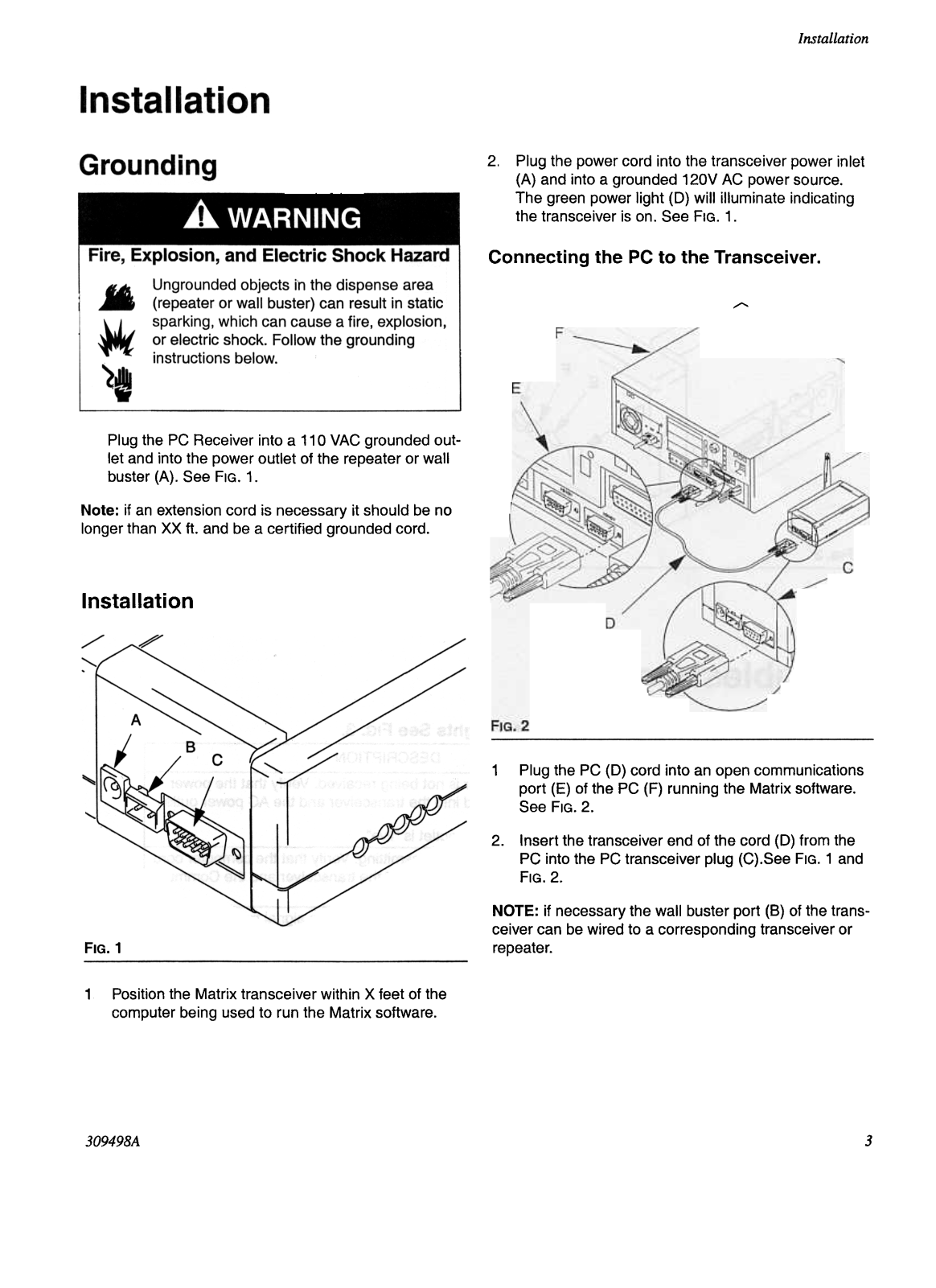 Graco TXRX Users Manual