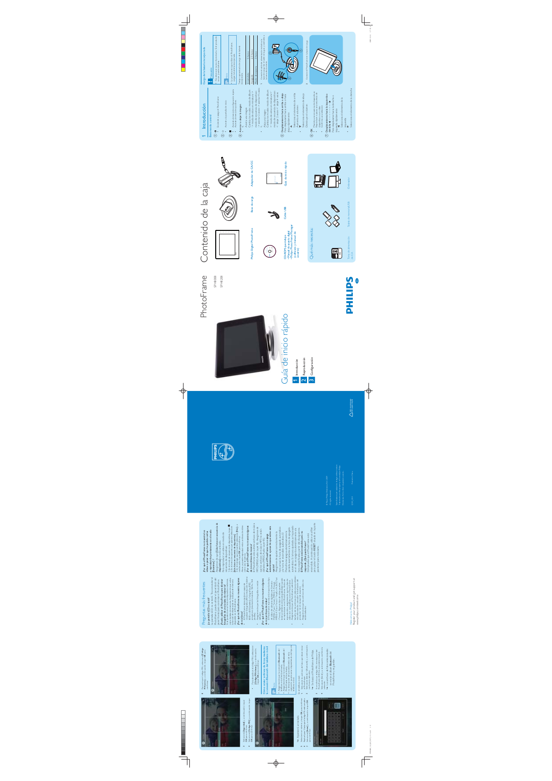 Philips SPH8008, SPH8208 Getting Started Guide