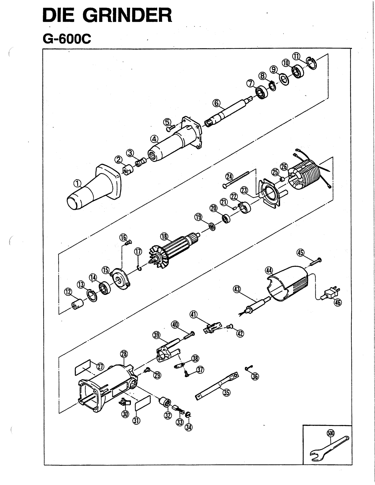 Ryobi G600C User Manual