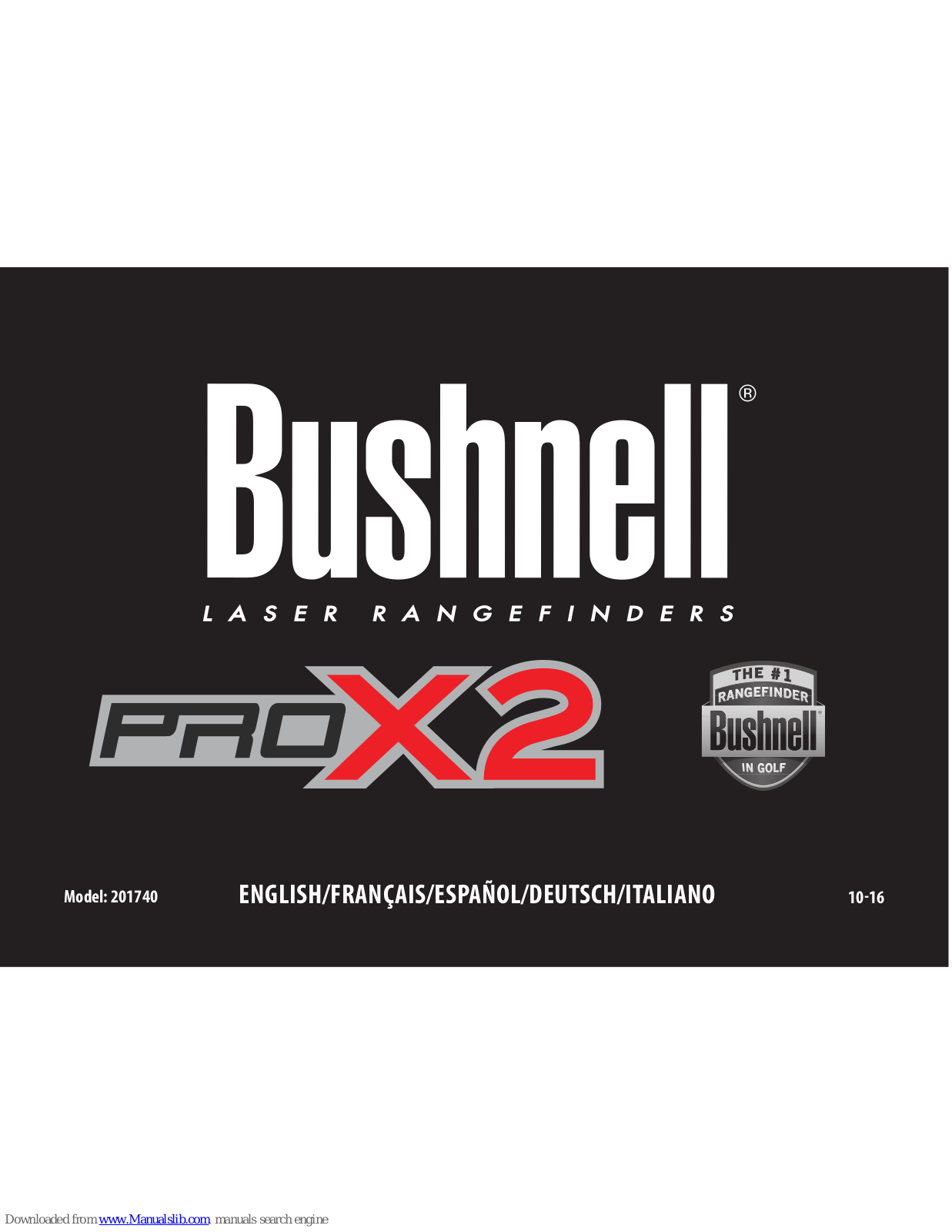 Bushnell 201740, Pro X2 User Manual - ManualMachine.com