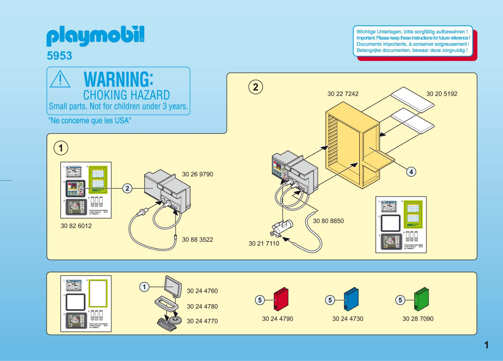 Playmobil 5953 Instructions