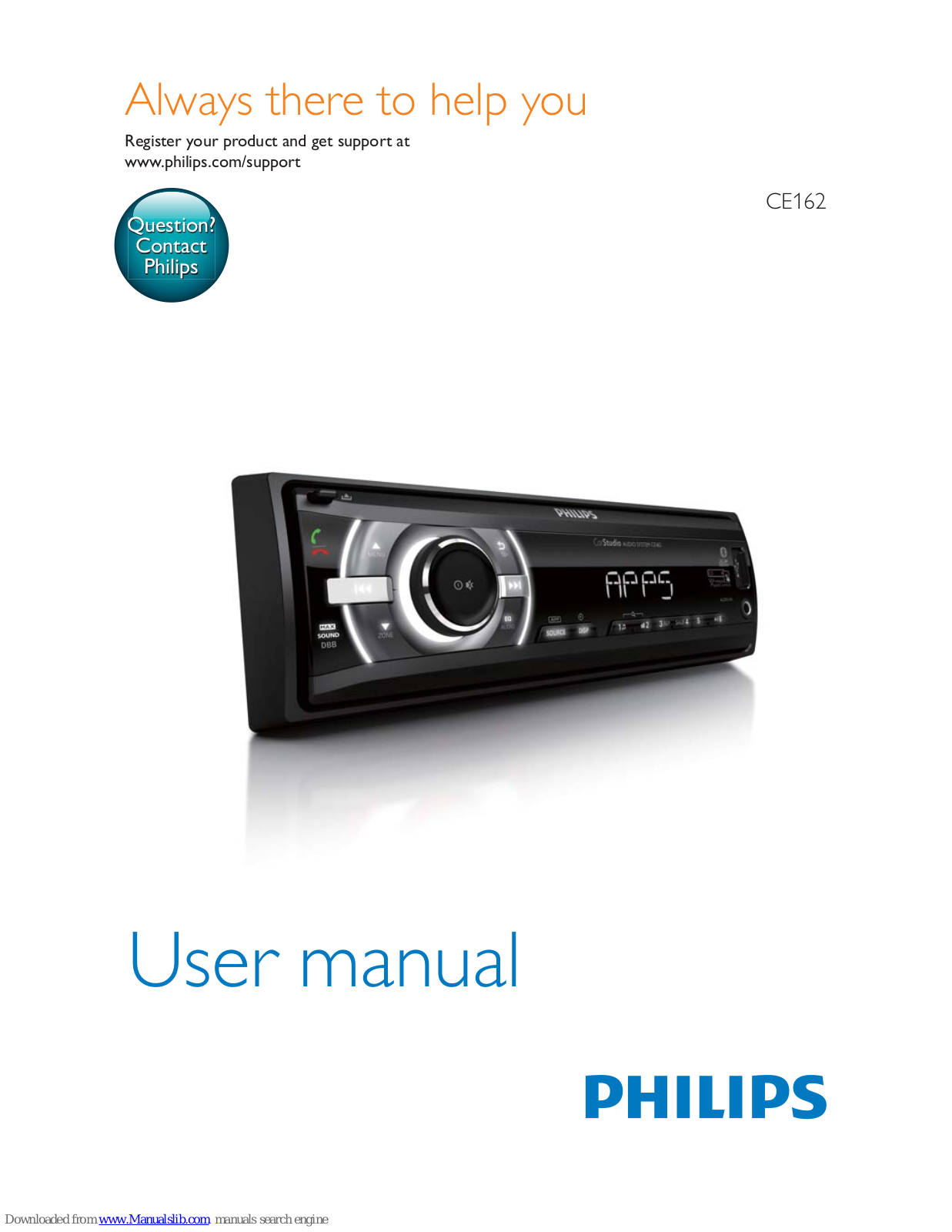 Philips CE162 User Manual - ManualMachine.com