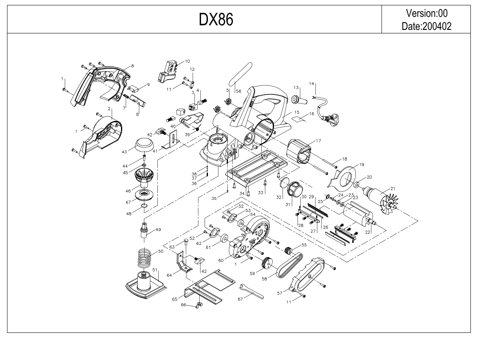 CAT DX86 Installation/Assembly Instructions - ManualMachine.com
