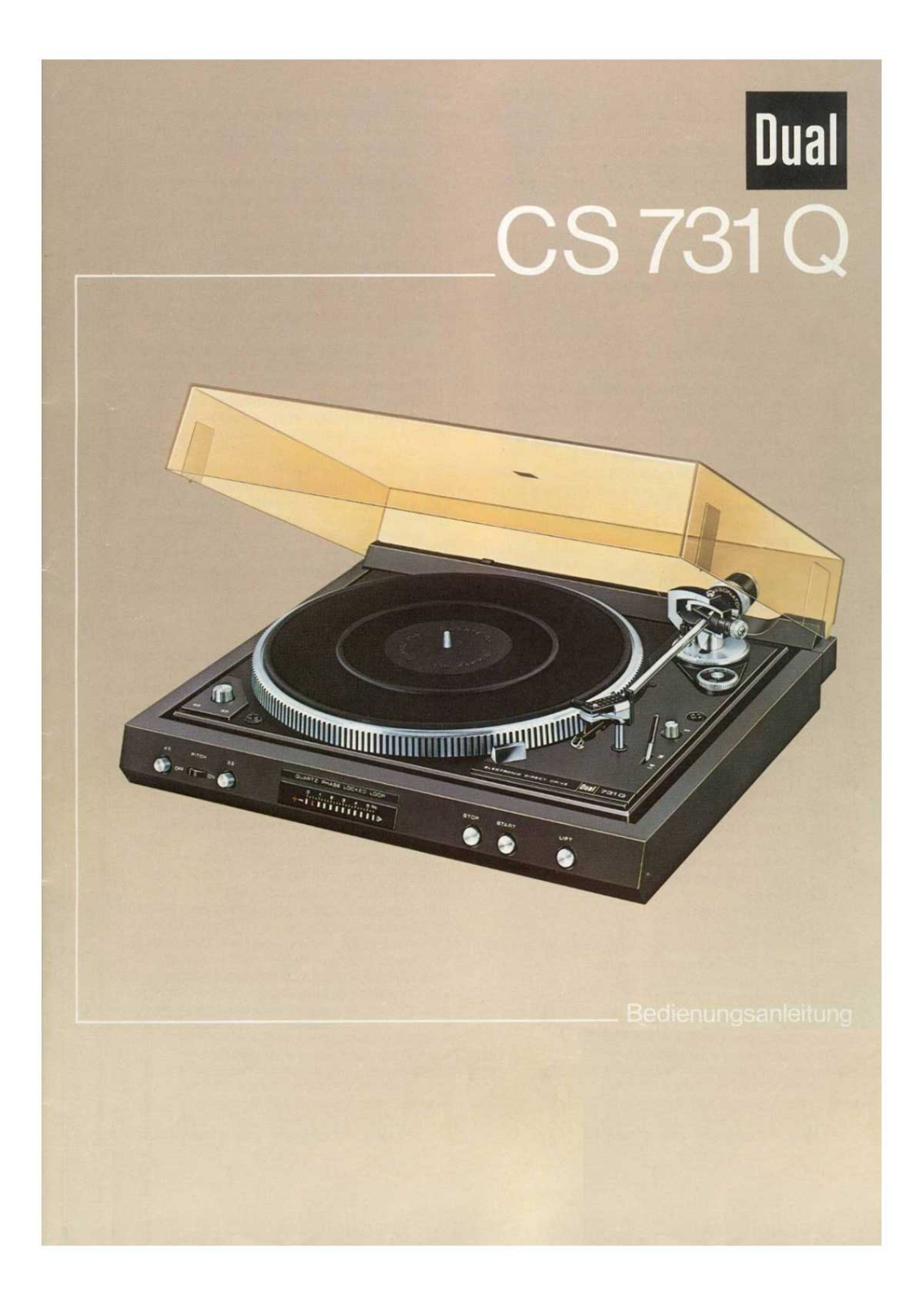 Dual CS-731-Q Owners manual