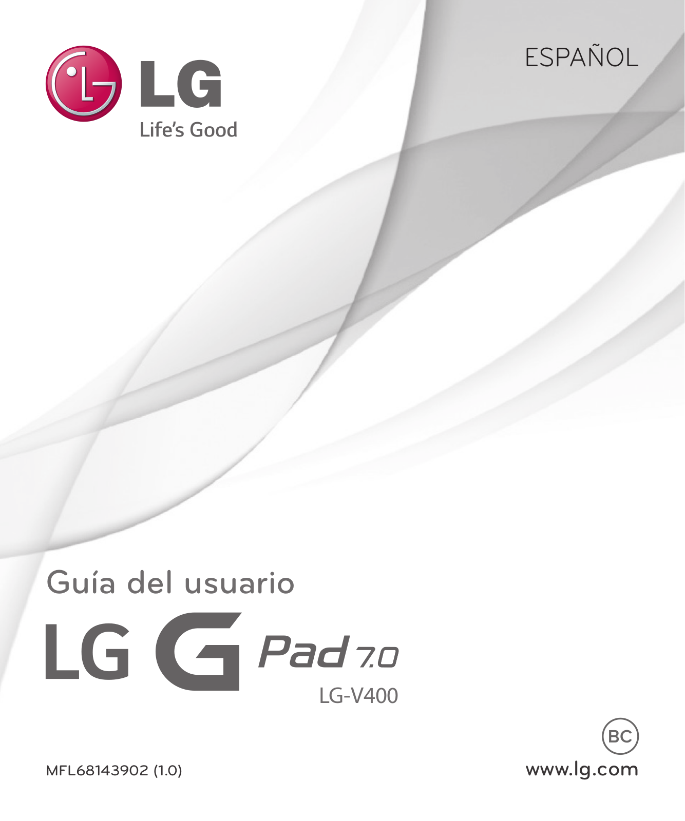 LG G Pad 7.0 User Manual