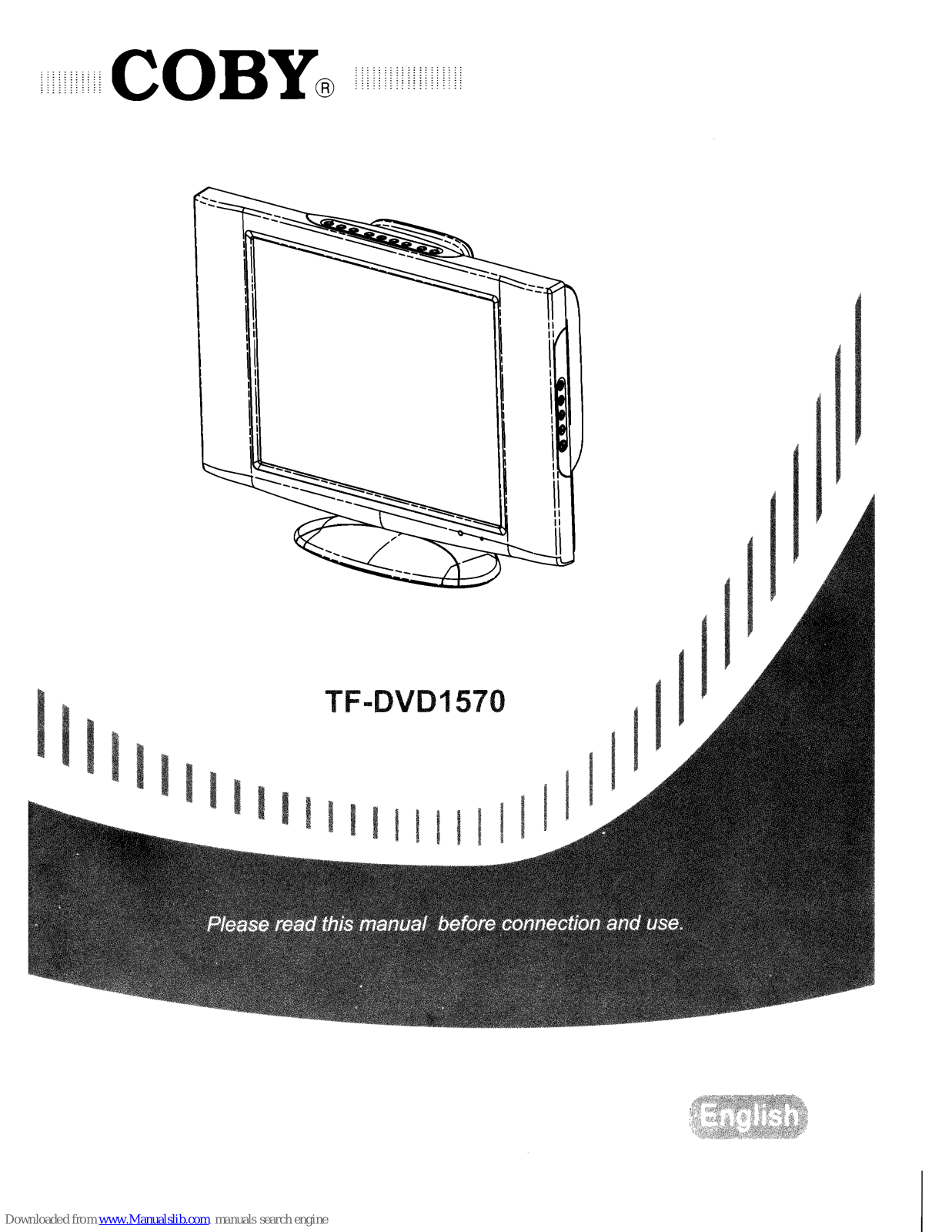 Coby TV-DVD1570 User Manual